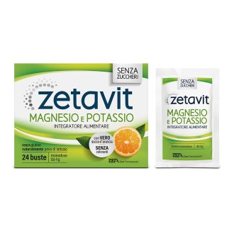 Zetavit Magnesio Potassio Senza Zucchero 