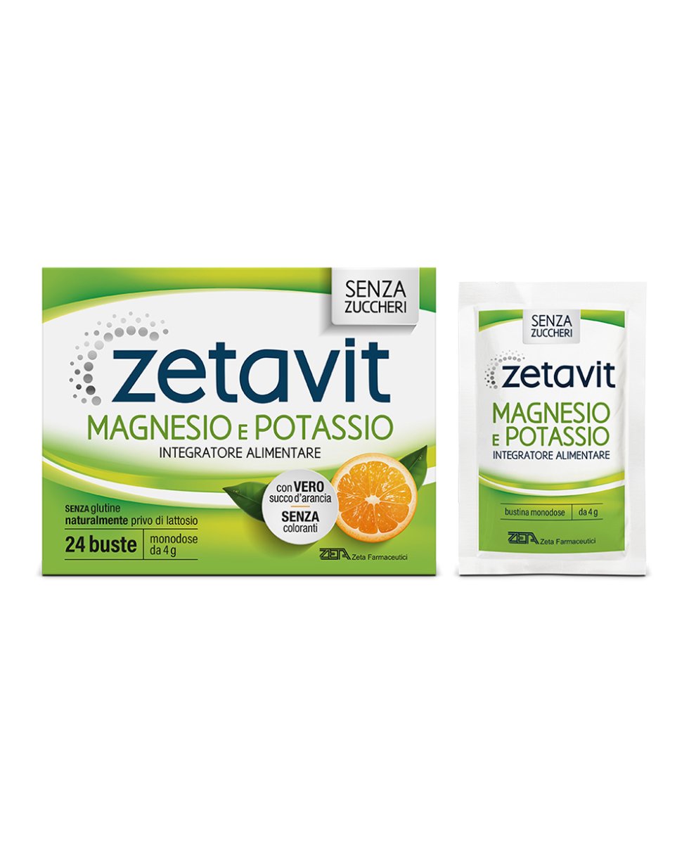 Zetavit Magnesio Potassio Senza Zucchero 