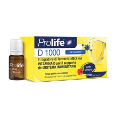 PROLIFE D 1000 ZERO ZUCCHERI 10 FLACONCINI DA 8ML