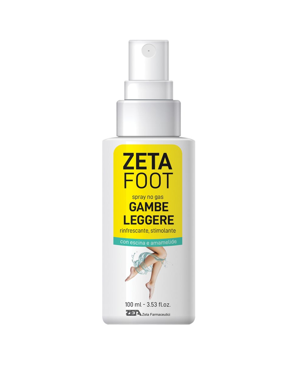 ZETAFOOT SPRAY NO GAS GAMBE LEGGERE 100ML 