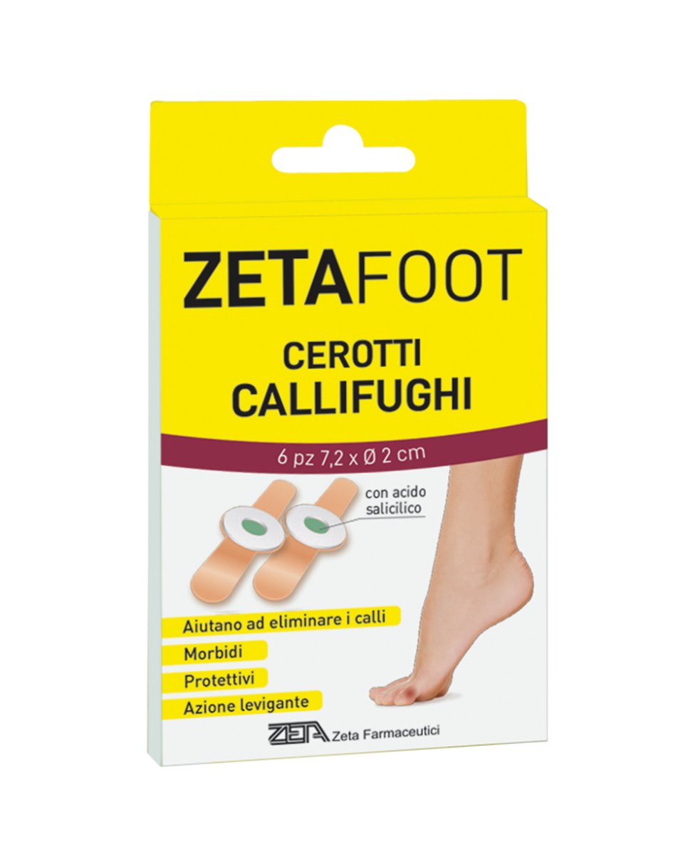 ZETAFOOT CEROTTO CALLIFUGO DISCO CENTRALE 6PZ 