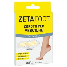 ZETAFOOT CEROTTO CALLIFUGO  IDROCOLLOIDALE VESCICHE SP 5PZ 'SECONDA PELLE'