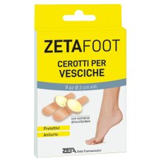 ZETAFOOT CEROTTO CALLIFUGO IDROCOLLOIDALE VESCICHE 8 PZ 