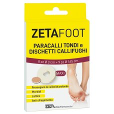 ZETAFOOT PARACALLI TONDI MAXI+DISCHETTO CALLIFUGO  8+9PZ 