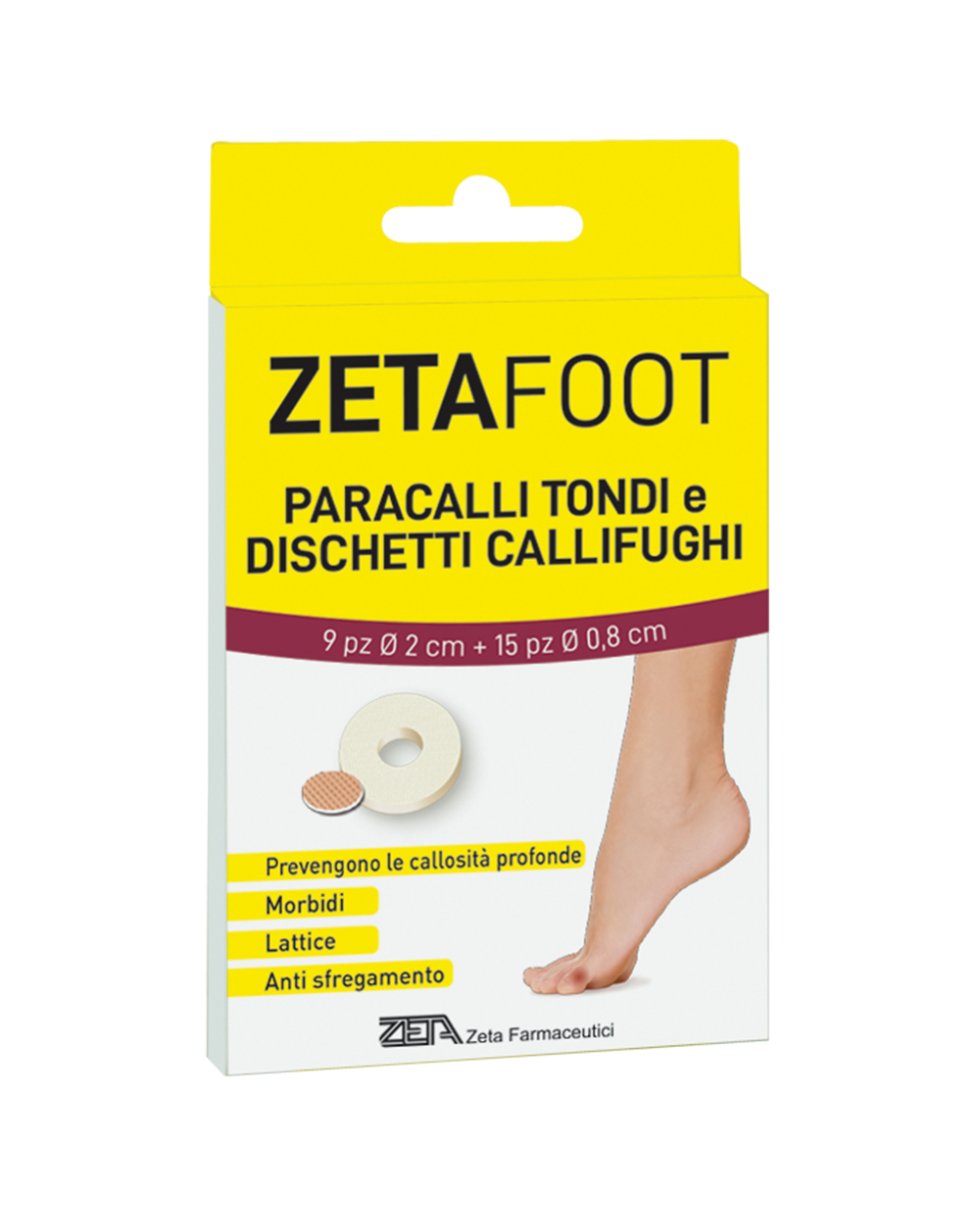 ZETAFOOT PARACALLI TONDI+DISCHETTO CALLIFUGO 9+15PZ 