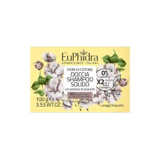 Euphidra Doccia Shampoo Solido FIORI DI COTONE