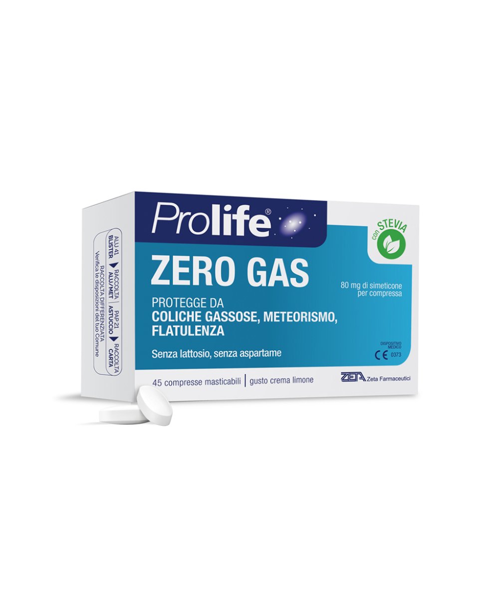 Prolife Zero Gas 45 Compresse