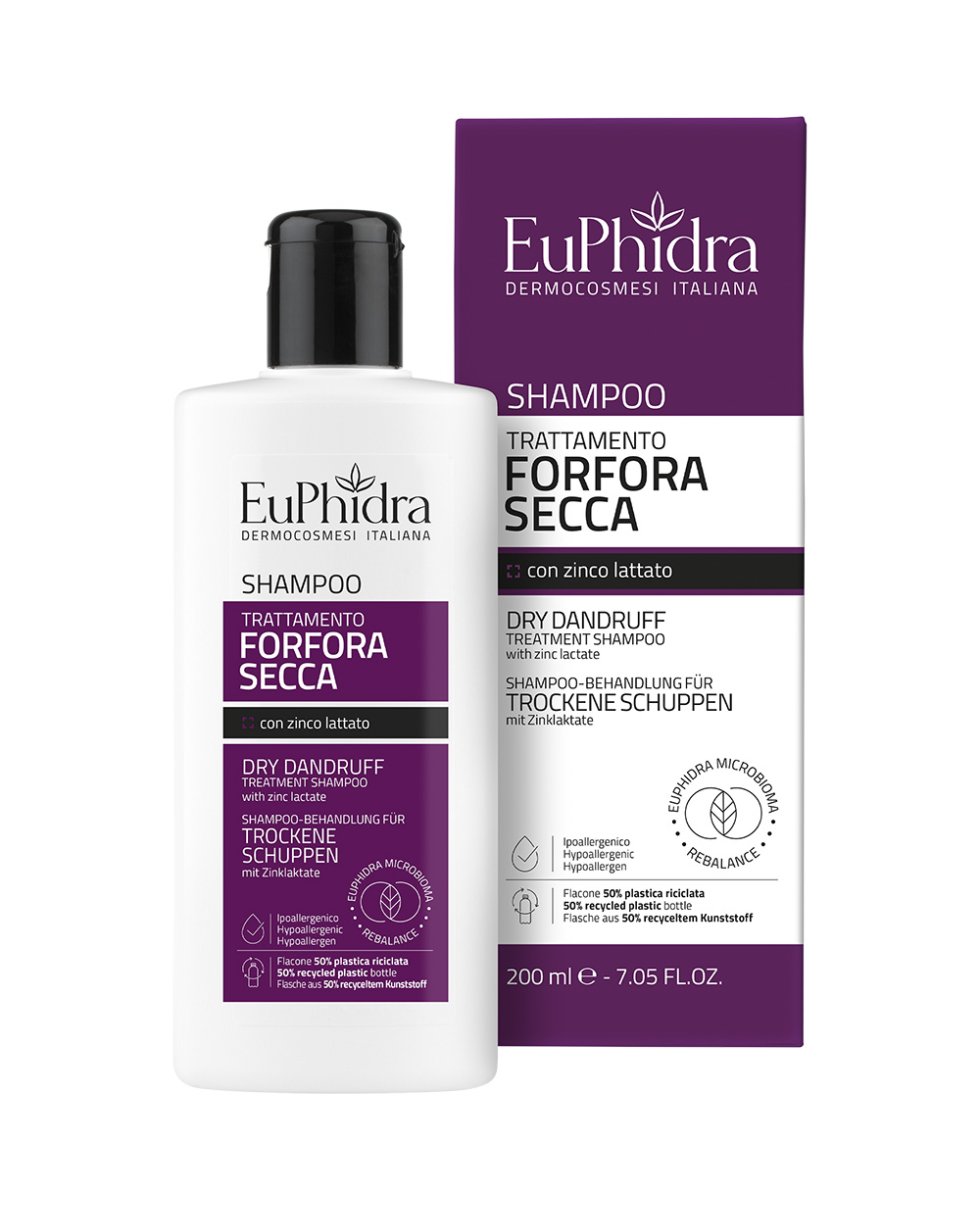 Euphidra Shampoo trattamento forfora secca 