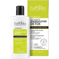 Euphidra Shampoo trattamento sebo regolatore Detox 