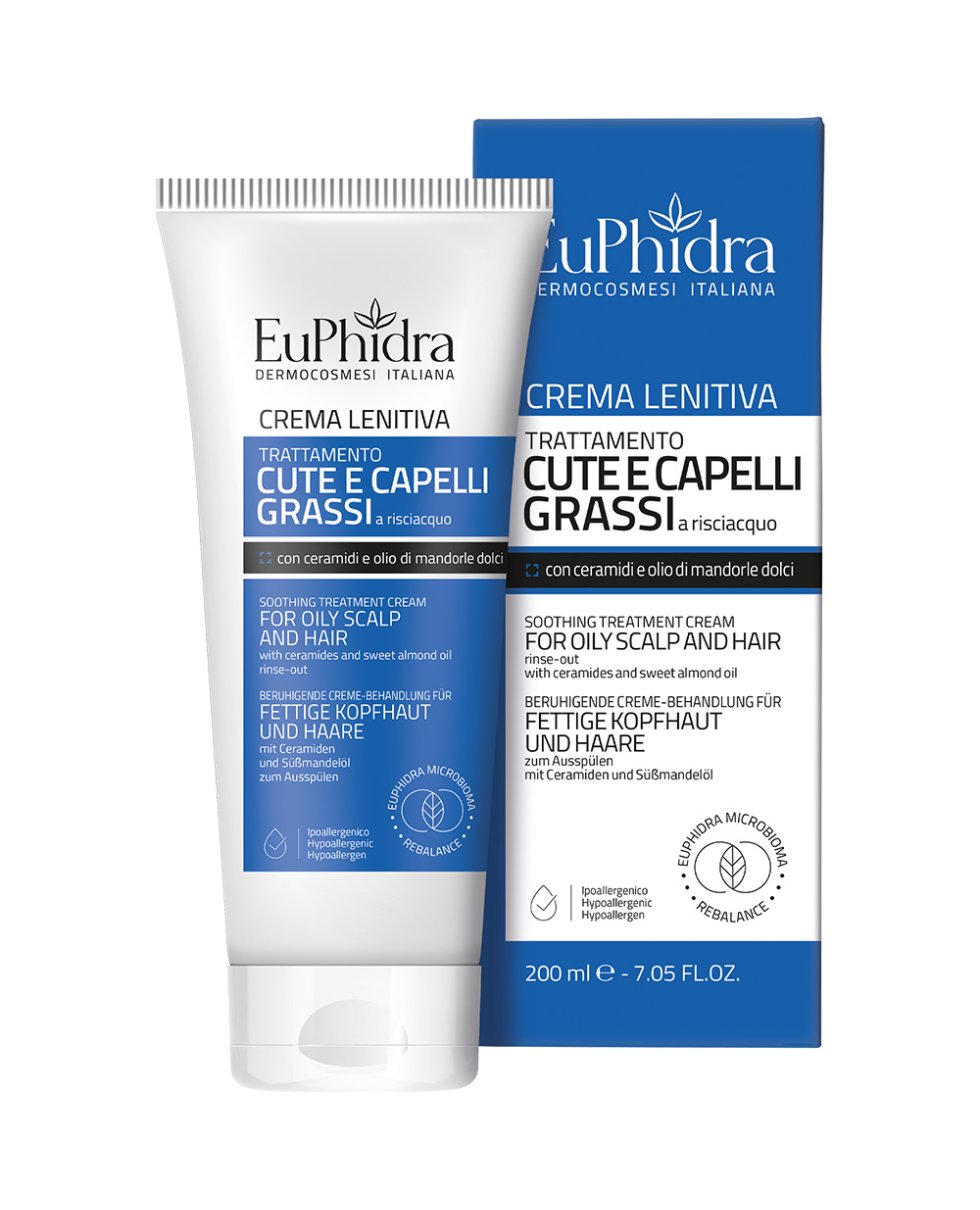 Euphidra Crema Lenitiva Cute Capelli Grassi 