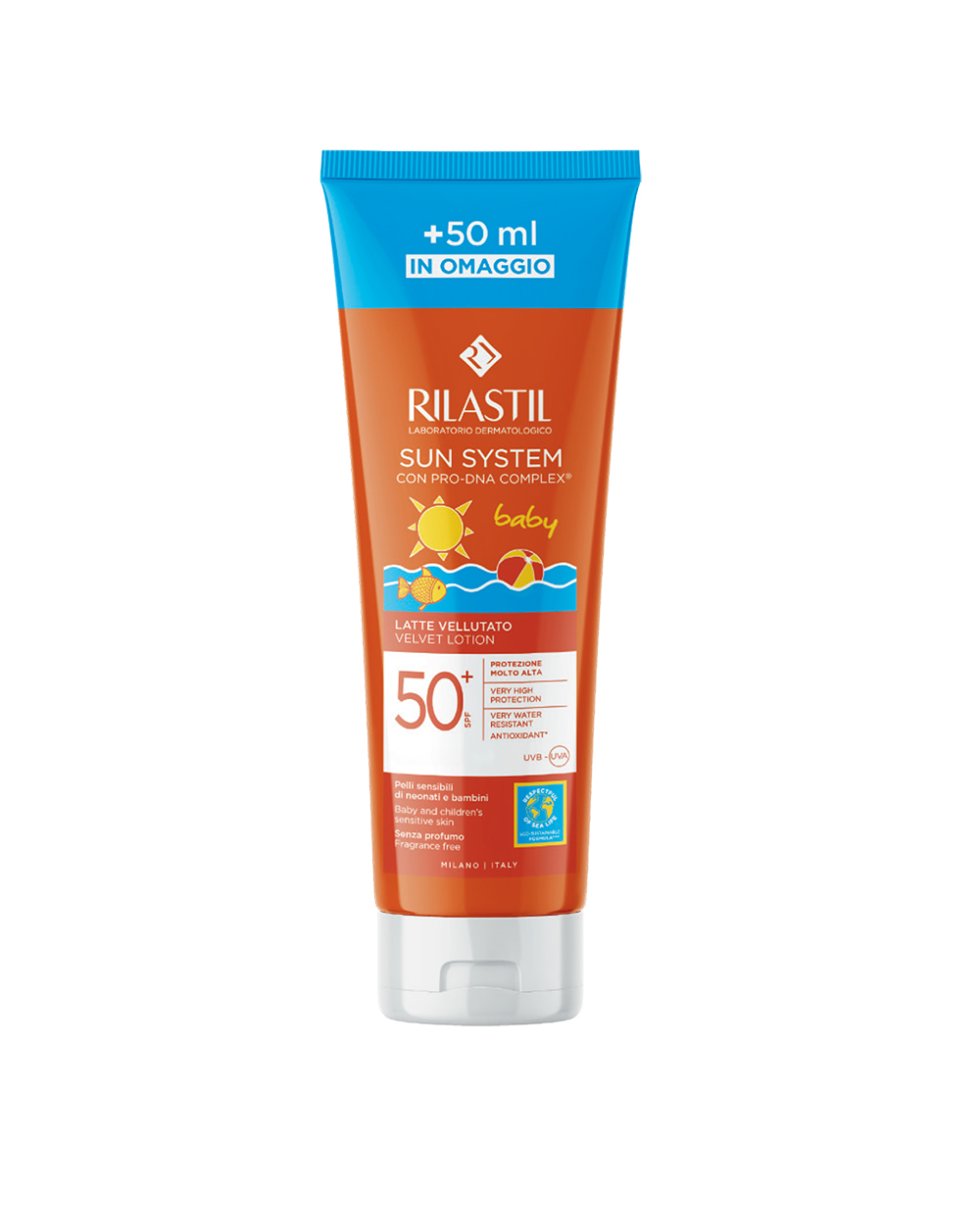 Rilastil Solare Latte Idratante Bambini Spf50+ 100Ml