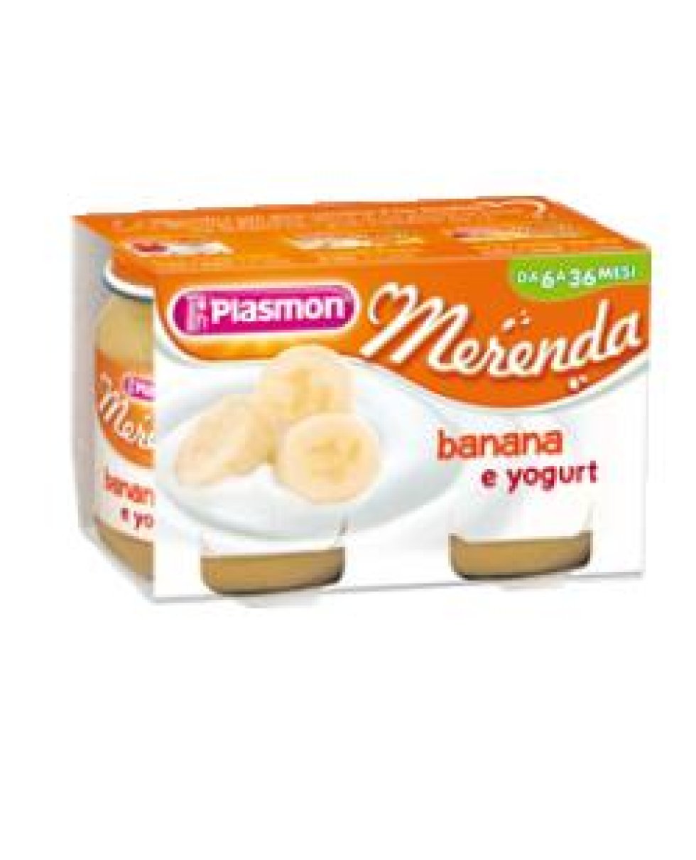 PLASMON*YOGURT BANANA 2X120G