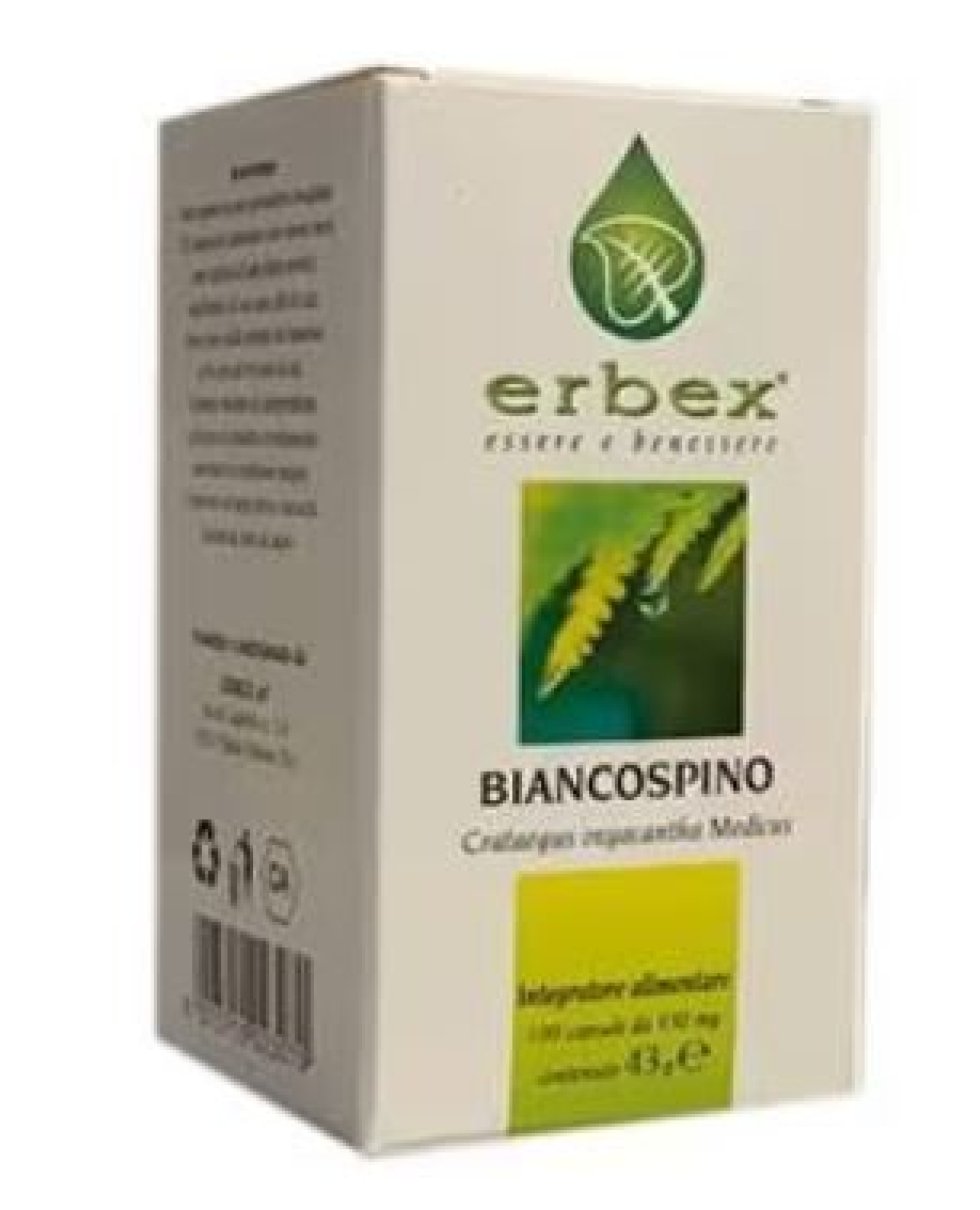 BIANCOSPINO 100CPS 430MG ERBEX