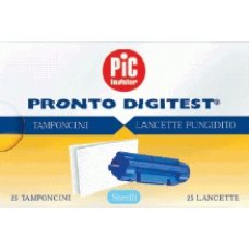 DIGITEST LANCETTE PUNGIDITO 25PZ