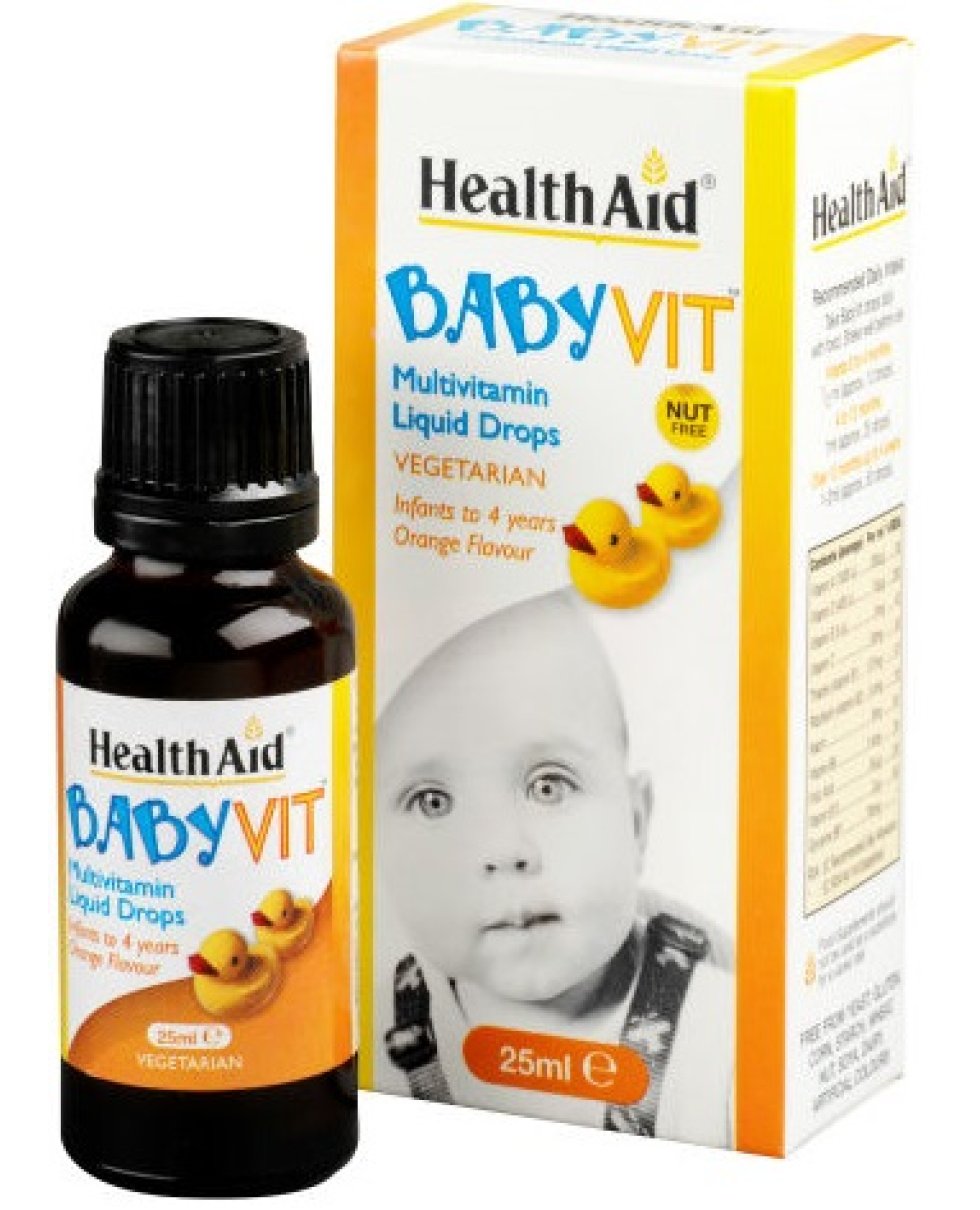 HEALTH AID*BABY VIT 25ML