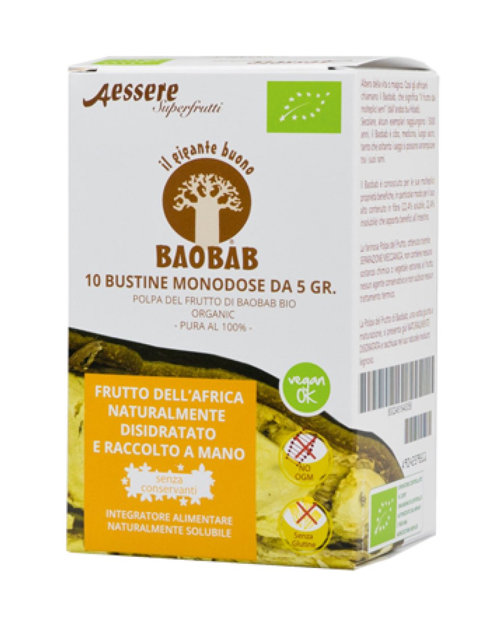 BAOBAB AESSERE POLPA BIO 10X5G