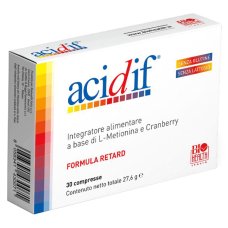 ACIDIF INTEG 30 CPR