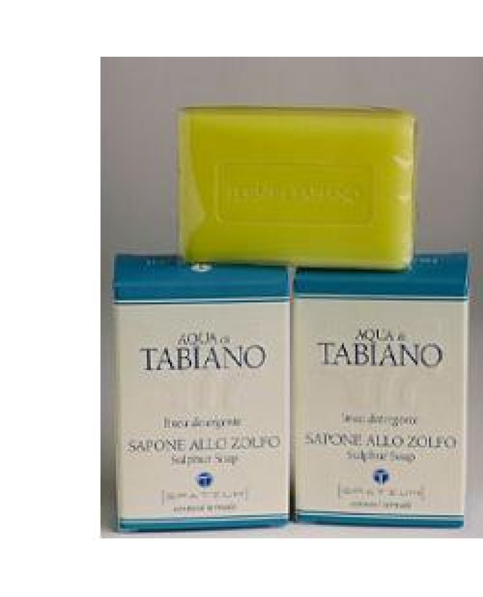 AQUA TABIANO Sapone Zolfo 100g