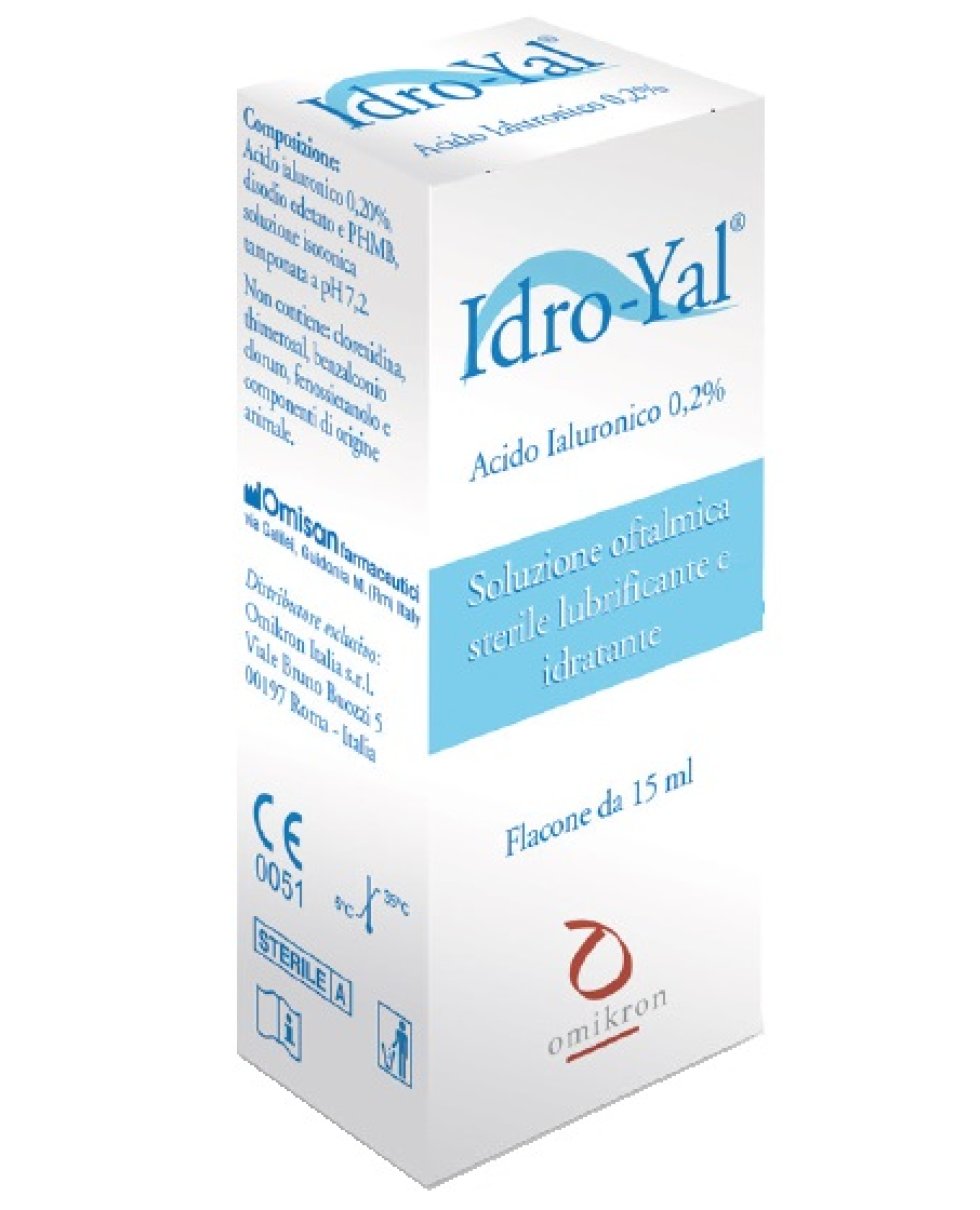 IDRO YAL SOLUZ LUBR 15ML