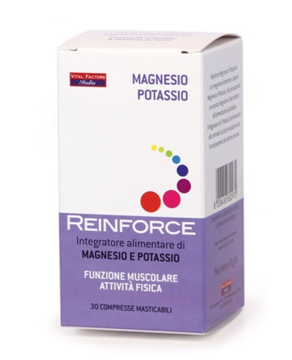 REINFORCE MAGNESIO+K 30CPR