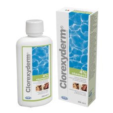 CLOREXYDERM SHAMPOO 4% 250ML VET