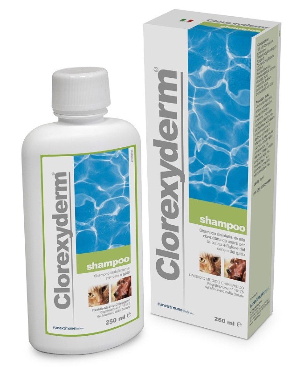 CLOREXYDERM SHAMPOO 250ML VET