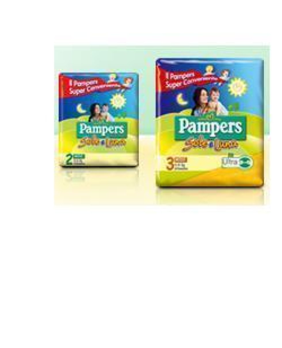 PAMPERS SOLE&LUNA XL 34PZ