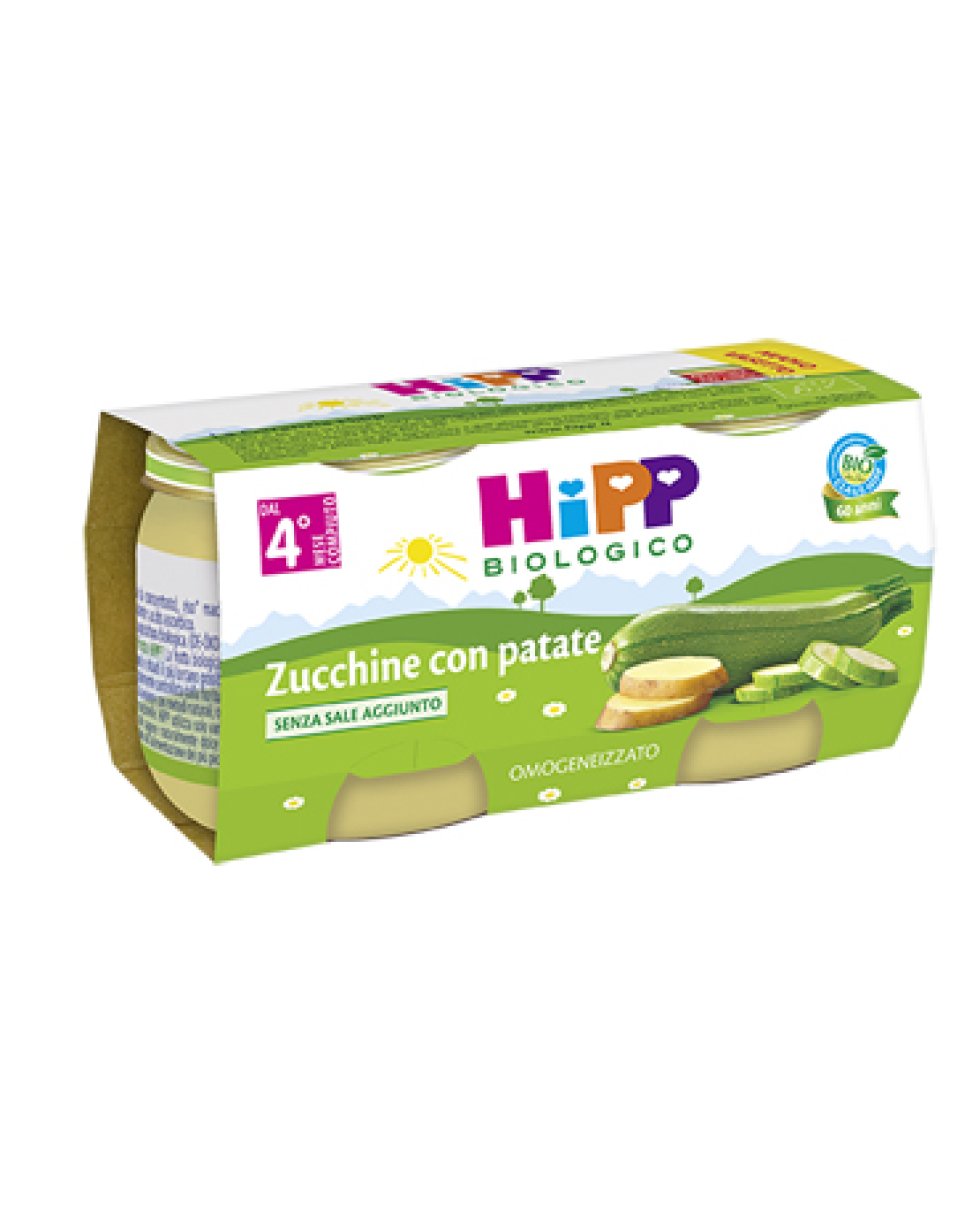 HIPP BIO OMOG ZUCCH PAT 2X80G