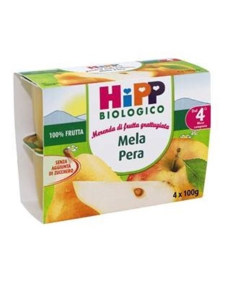 HIPP Bio Mer.Fr.Mela/Pera4x100