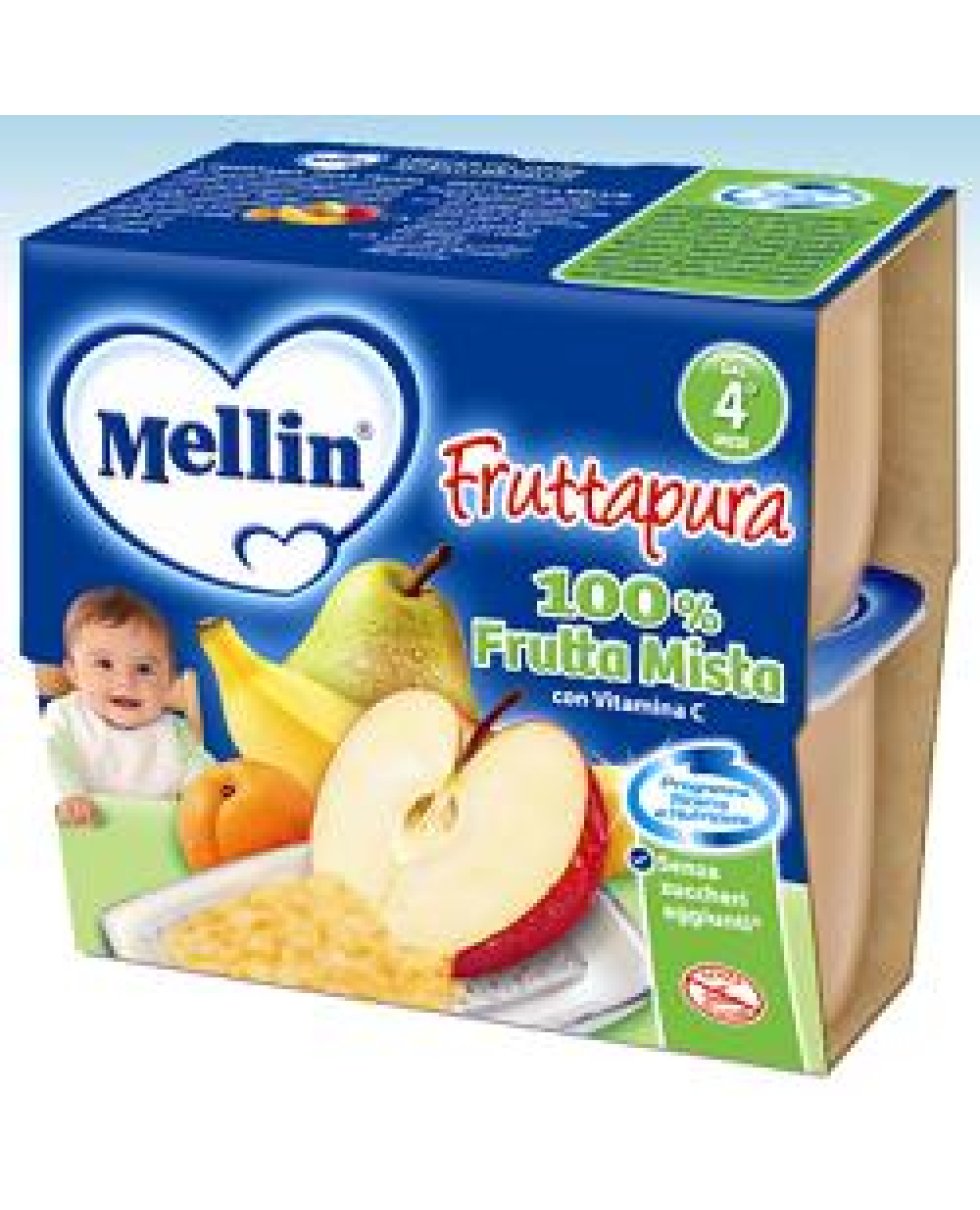 MELLIN Fr.Pura Fr.Mista 4x100g