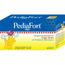 PEDIAFORT 500 INT MVIT 10FL