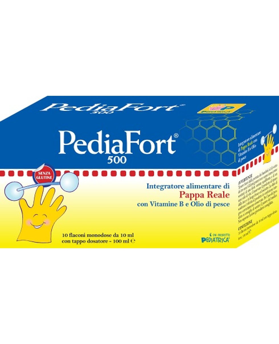 PEDIAFORT 500 INT MVIT 10FL