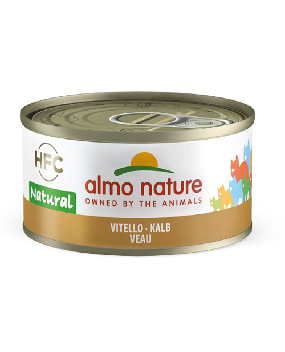 ALMO CAT NATURE 70 GR VITELLO