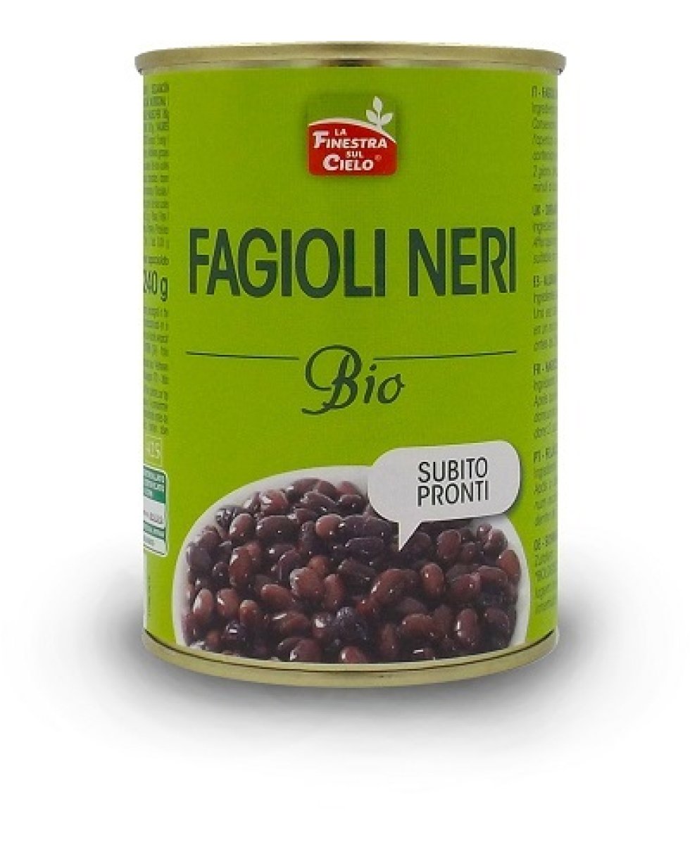 FAGIOLI NERI PRONTI BIO 400G