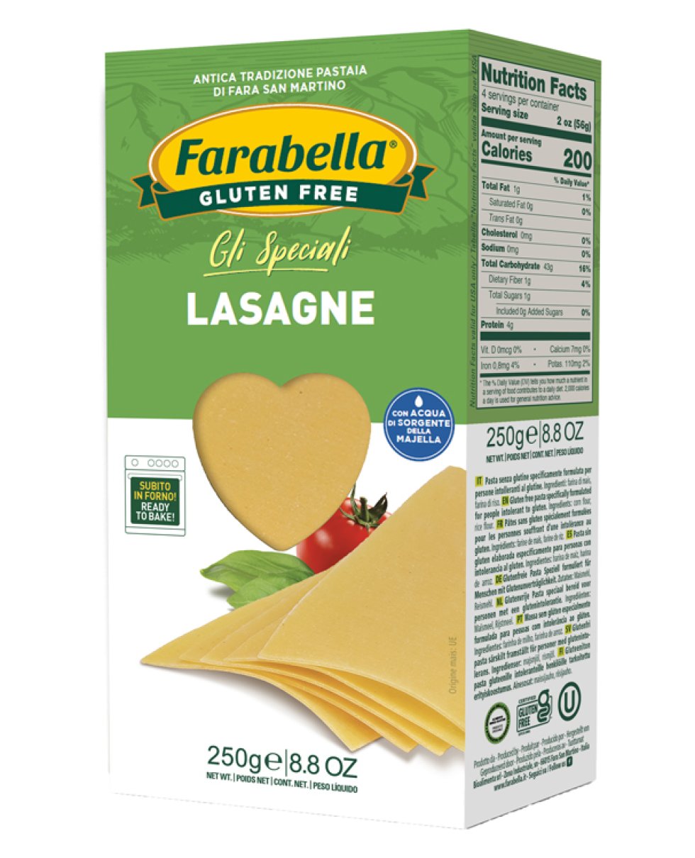 FARABELLA LASAGNE S/G 250G