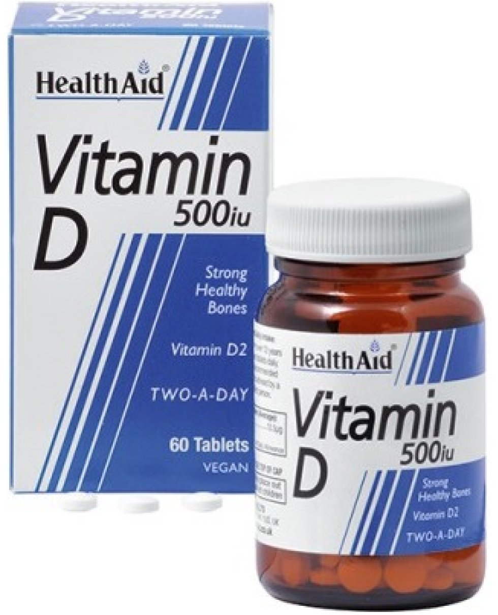 VITAMINA D 500IU 60CPR