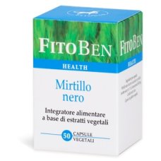 MIRTILLO NERO 50CPS 25GR FITOB