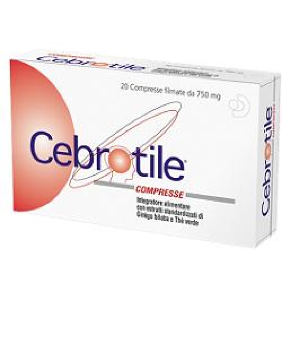 CEBROTILE INTEGRAT 20CPR 750MG