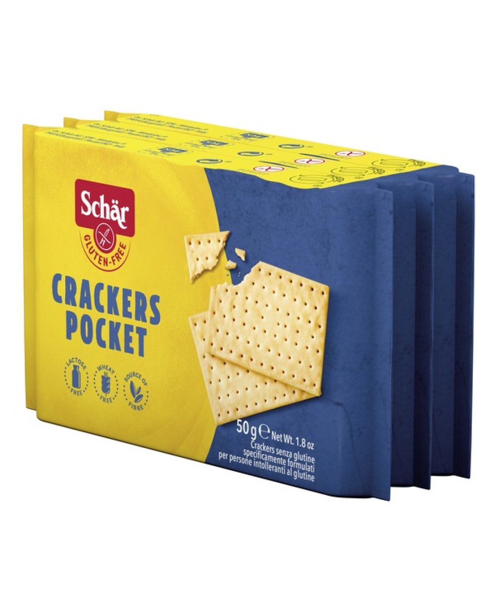 SCHAR Crackers Pocket 3x50g