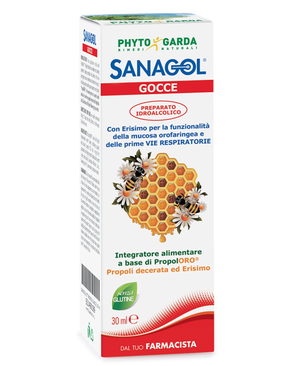 SANAGOL GTT PROPOLI C/ALCOL 30ML