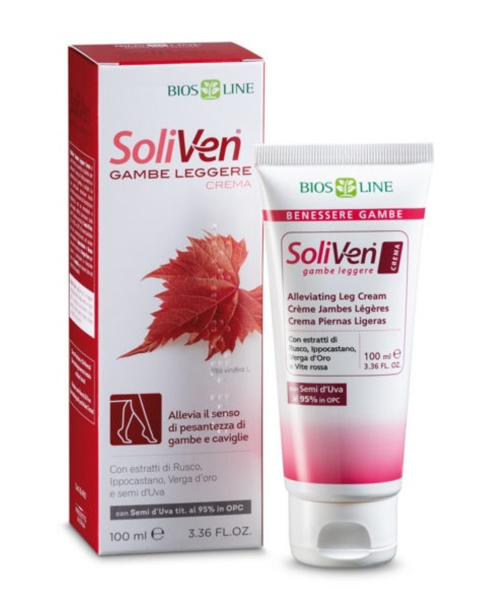 SOLIVEN Crema Gambe Leggere