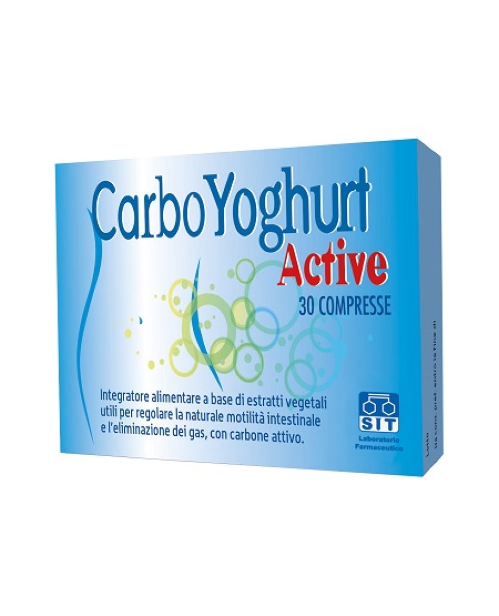 CARBOYOGHURT ACTIVE 30CPR