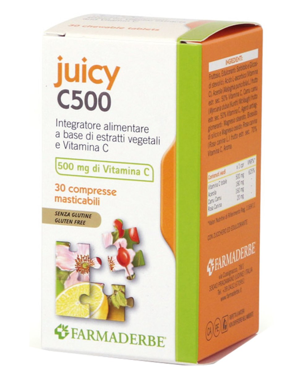 NUTRA JUICY C500 30CPR