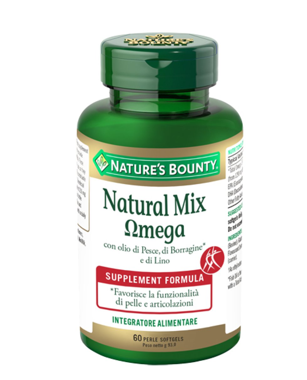 NATURE'S B.Nat.Mix Omega 60Prl