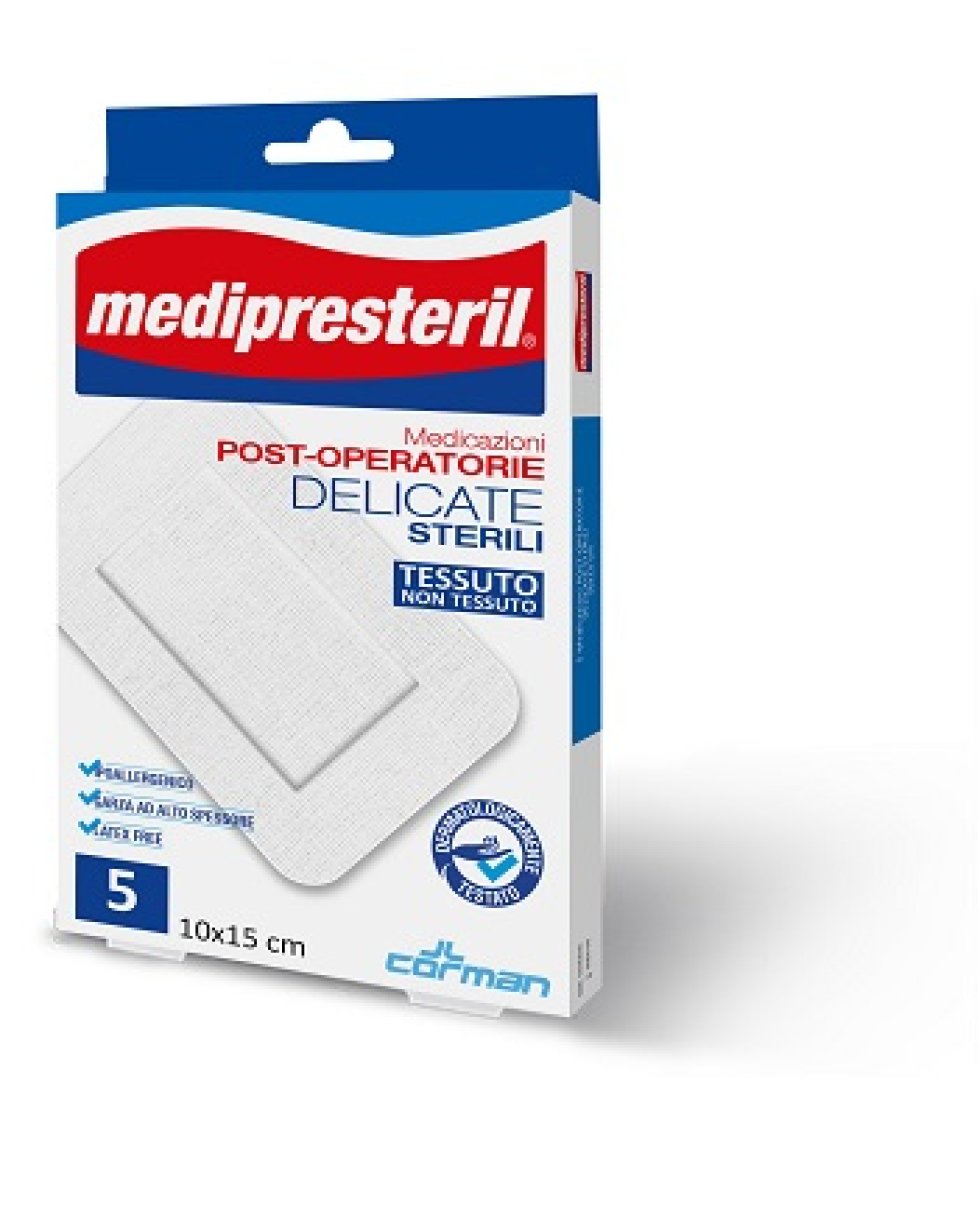 MEDIPRESTERIL P/OP DEL10X25 3P