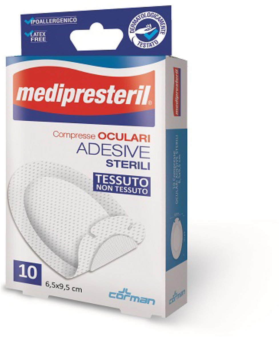 MEDIPRESTERIL GARZA OCUL AD 10