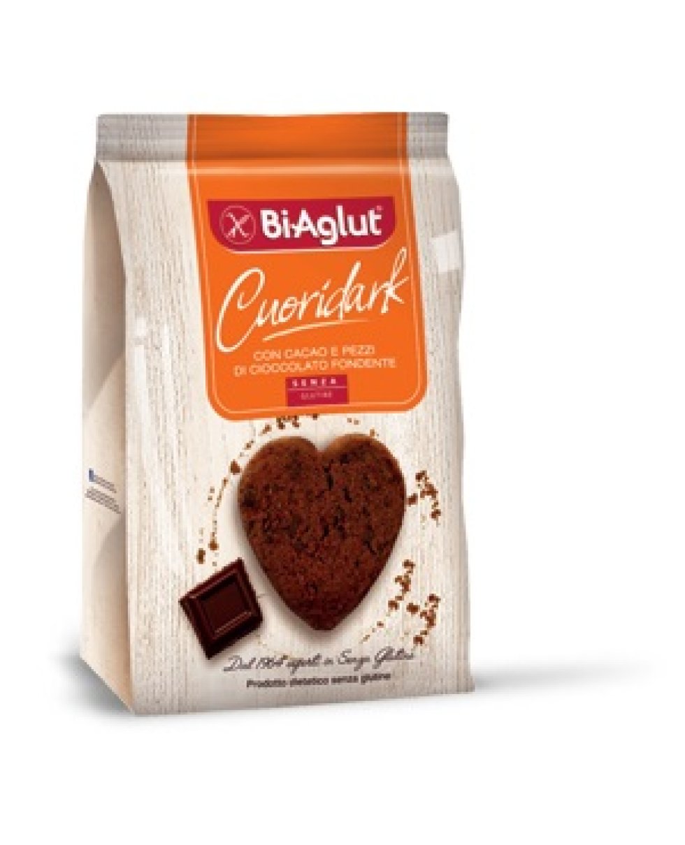 BIAGLUT Bisc.Cuori Dark 200g