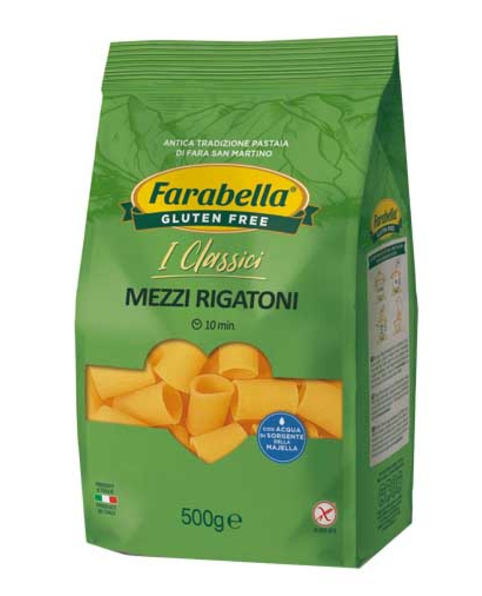 FARABELLA MEZZI RIGATONI 500G