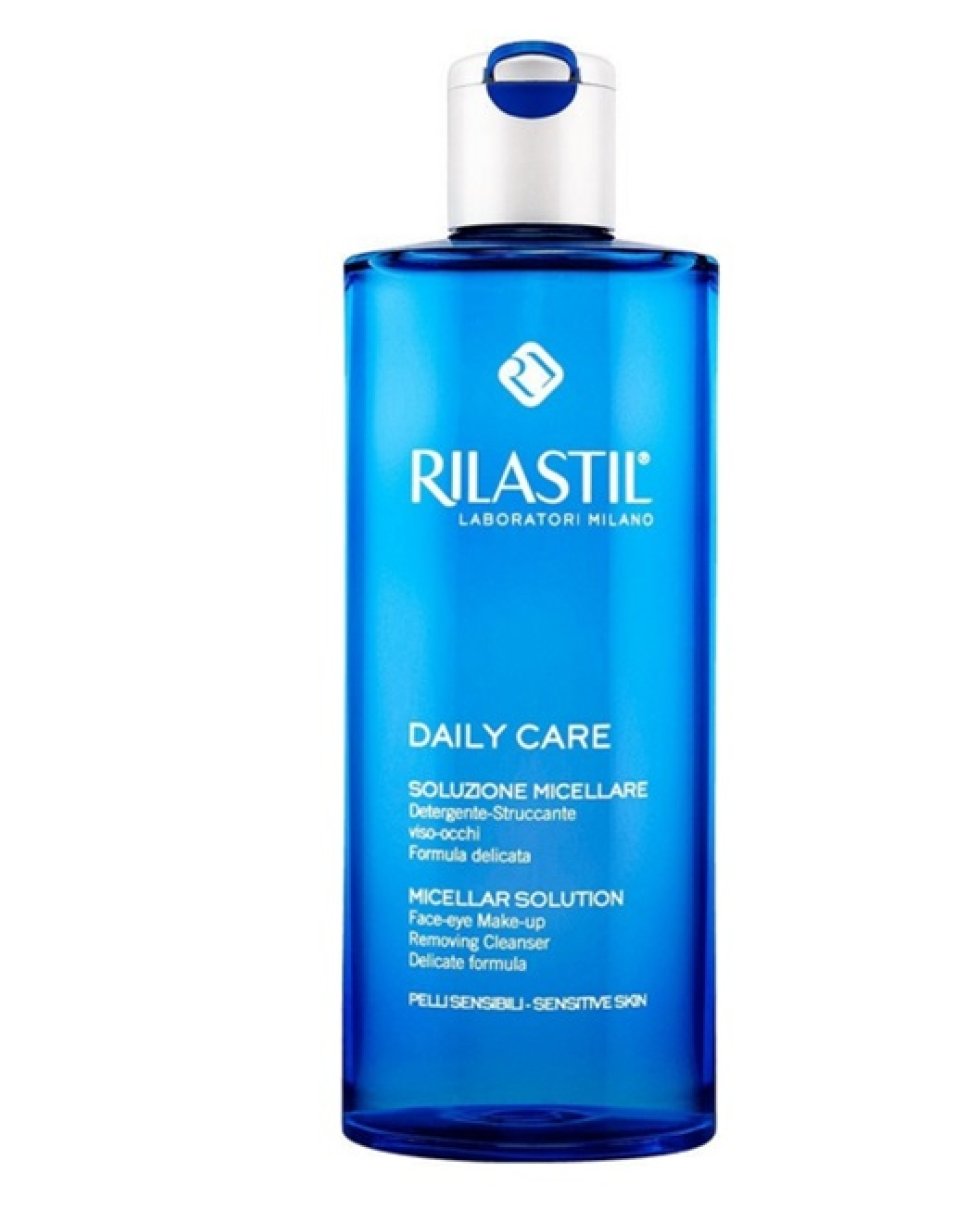 Rilastil Daily Care Soluzione Micellare Detergente-Struccante Viso-Occhi Formula Delicata 250Ml