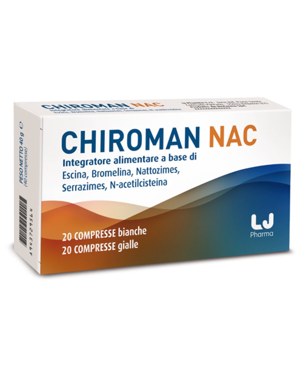 CHIROMAN NAC 20CPR +20CPS